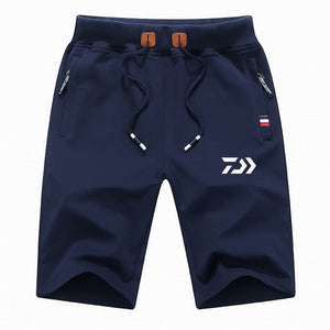 New Arrive M-5XL Daiwa Big Size Men Fishing Short Pant Summer Outdoor Hiking Climbing Sports Pants Fishing Clothing Trousers