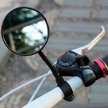 Load image into Gallery viewer, #H30 Universal Bike Bicycle Cycling MTB Mirror Handlebar Quality Bike Bicycle Handlebar Flexible Rear Back View Rearview Mirror
